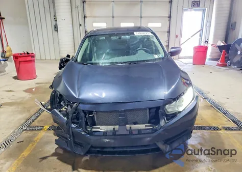 2018 Honda Civic Ex from USA, damaged, VIN 2HGFC2F70JH586411